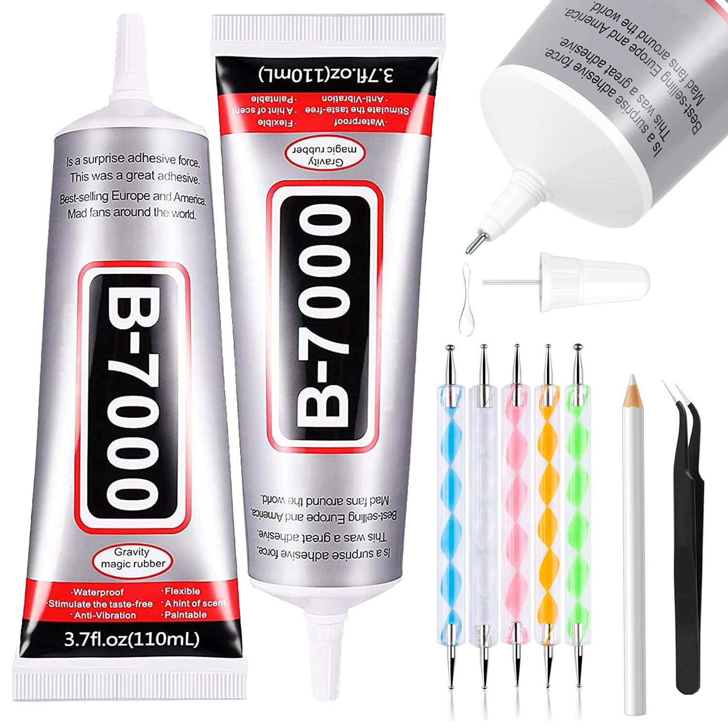 B7000 Craft Adhesive Glue – 2PCS 110ml