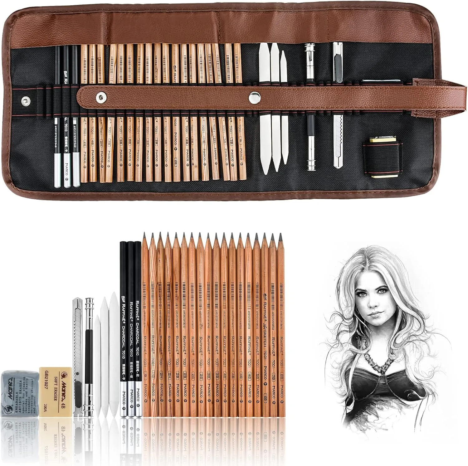Professional Sketching Pencil Set